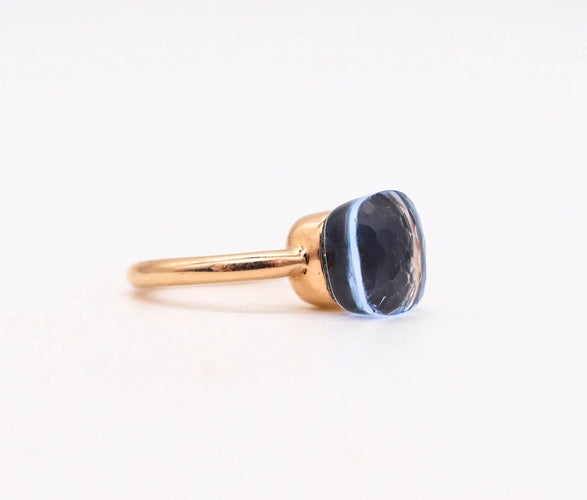 Bague 53 Pomellato Nudo Classic - Bague en or rose avec iolite 58 Facettes 535k26_M