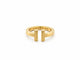 Bague 50 Tiffany T - Bague Square en or jaune 58 Facettes Tiffany Bague T