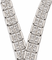 Collier Collier rivière en or blanc et diamants taille princesse 58 Facettes Pp