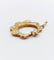 Pendentif Pendentif croissant de lune en or 18k avec perle 58 Facettes A07689