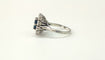 Bague 50 Bague marguerite en or blanc, saphir et diamants 58 Facettes BAG.MARGT.S-2452.3