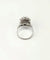 Bague 50 Bague marguerite en or blanc, saphir et diamants 58 Facettes BAG.MARGT.S-2452.3