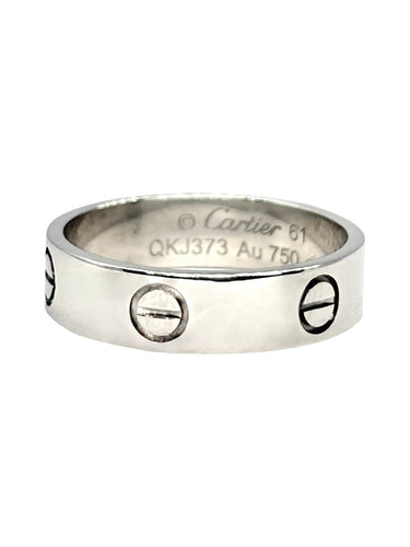Bague 61 Cartier Love - Bague classique en or blanc 58 Facettes 2273