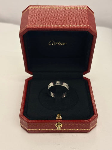 Bague 61 Cartier Love - Bague classique en or blanc 58 Facettes 2273