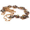 Collier Collier ancien XVIIIe en or jaune 18 kt et émaux 58 Facettes CL146 128-68 (00329)