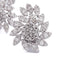 Boucles d'oreilles Boucles d'oreilles florales en platine et diamants 58 Facettes OR P4 (00619)