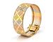 Bracelet Bracelet en trois ors 18 carats 58 Facettes 90063
