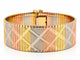 Bracelet Bracelet en trois ors 18 carats 58 Facettes 90063
