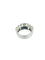 Bague 53 Bague rétro italienne en or blanc, saphir et diamants 58 Facettes A2026D