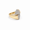 Bague 55 Toi et Moi - Bague en or jaune et diamants 58 Facettes 1.0001320/1