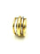 Bague 53 Pomellato Tubolare - Bague en or jaune et blanc 18K 58 Facettes POMELLATO BG 1046