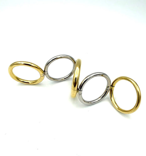 Bague 53 Pomellato Tubolare - Bague en or jaune et blanc 18K 58 Facettes POMELLATO BG 1046