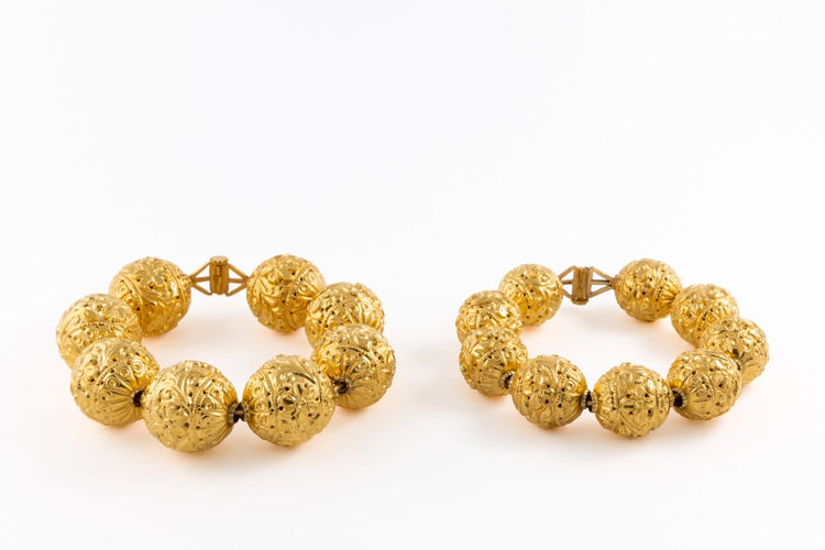 Collier Parure - Collier et bracelets en or jaune 58 Facettes 259191