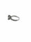 Bague 53 Bague solitaire en or blanc 18 carats et diamants 58 Facettes A2065D