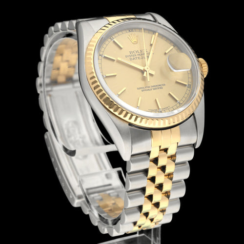 Montre Rolex Datejust - Montre 16233 en or et acier 58 Facettes ROL/DJ1/1571