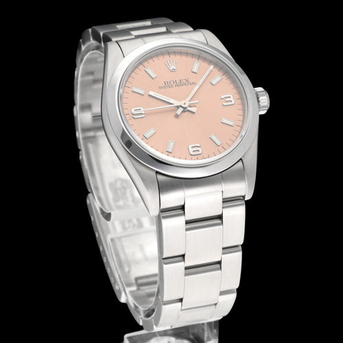 Montre Rolex - Montre Oyster Perpetual 31 67480 en acier 58 Facettes ROL/OOP/252