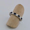 Bague 52 Alliance en or blanc avec saphirs et diamants 58 Facettes 2690416
