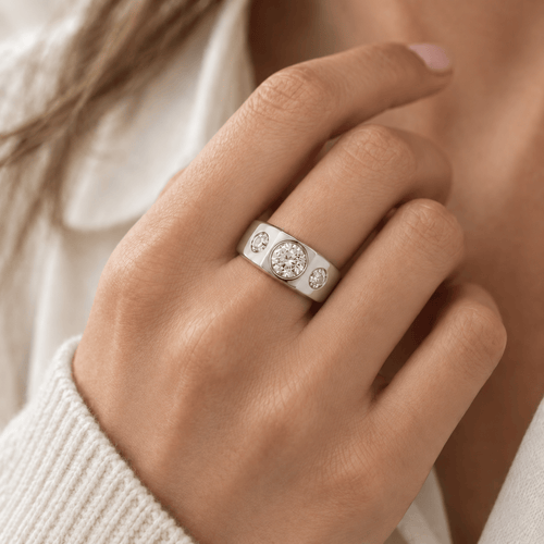 Bague 52 Bague en platine et diamants taille ancienne 1,41 ct 58 Facettes 1.0001377/1