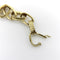 Bracelet Bracelet vintage à maillons ovales en or 18K 58 Facettes A1001C