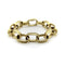 Bracelet Bracelet vintage à maillons ovales en or 18K 58 Facettes A1001C