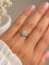 Bague 56 Bague cluster en or jaune et diamants 58 Facettes 50517