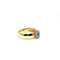 Bague 56 Bague cluster en or jaune et diamants 58 Facettes 50517
