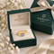 Bague 56 Bague cluster en or jaune et diamants 58 Facettes 50517