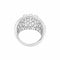 Bague 52 Bague boule vintage en or blanc et diamants 58 Facettes 35940