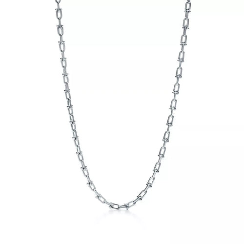 Collier Tiffany HardWear - Collier à petites mailles en argent 58 Facettes 23477