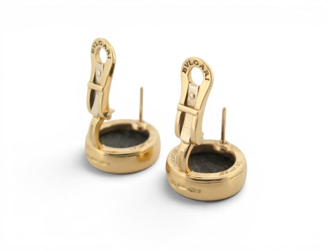 Boucles d'oreilles boucles d'oreilles BULGARI monete piece ancienne avant jc or 18k 22.5gr s 58 Facettes 275129