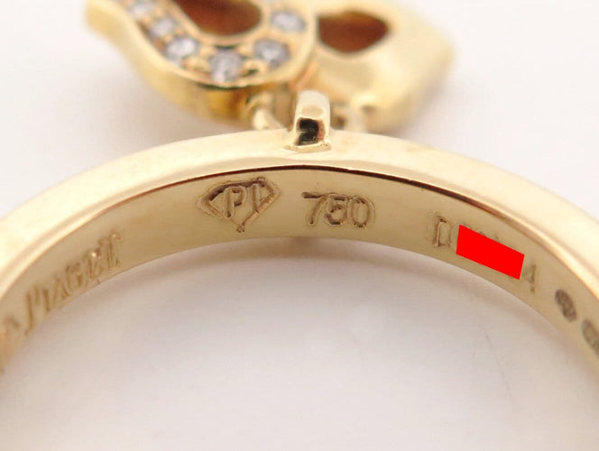 Bague 53 Piaget Magic Garden - Bague en or jaune et diamants 58 Facettes 276681