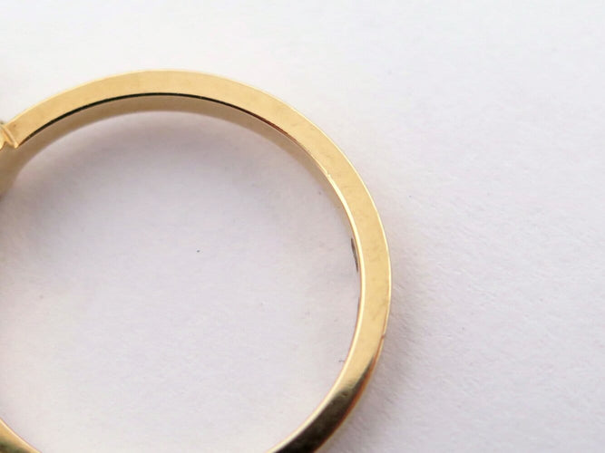 Bague 53 Christian Dior - Bague Breloques Charms en or jaune 18k et diamants 58 Facettes 276677