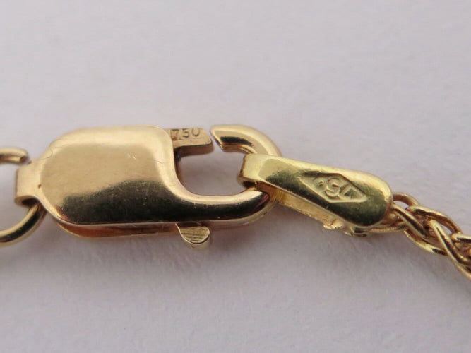 Collier Chopard Happy Diamonds - Collier en or jaune 18k et diamants 58 Facettes 276633