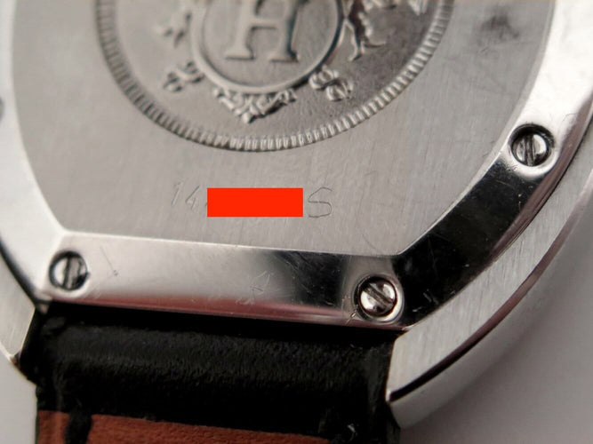Montre Hermès - Montre Espace ES1.210 31 mm en acier 58 Facettes 276345