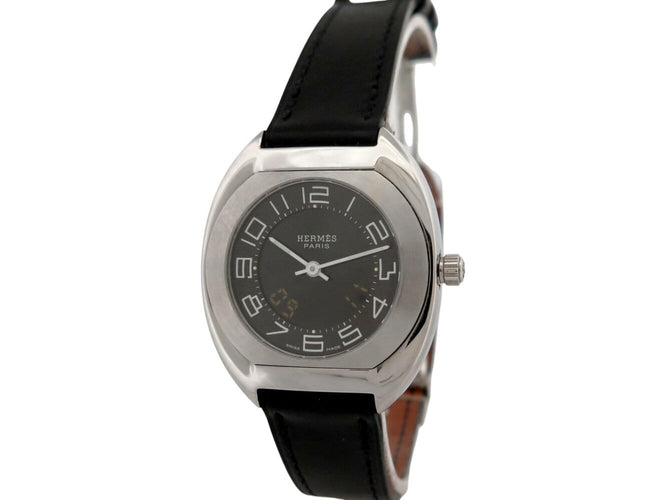 Montre Hermès - Montre Espace ES1.210 31 mm en acier 58 Facettes 276345