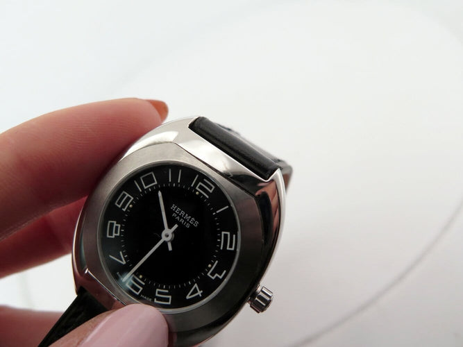 Montre Hermès - Montre Espace ES1.210 31 mm en acier 58 Facettes 276345