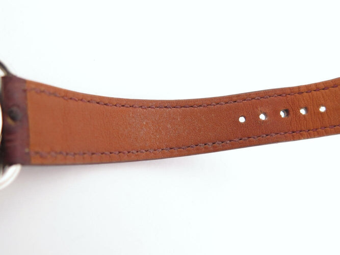 Montre Hermès - Montre Arceau MM AR4.520 30 mm plaqué or et acier 58 Facettes 276344
