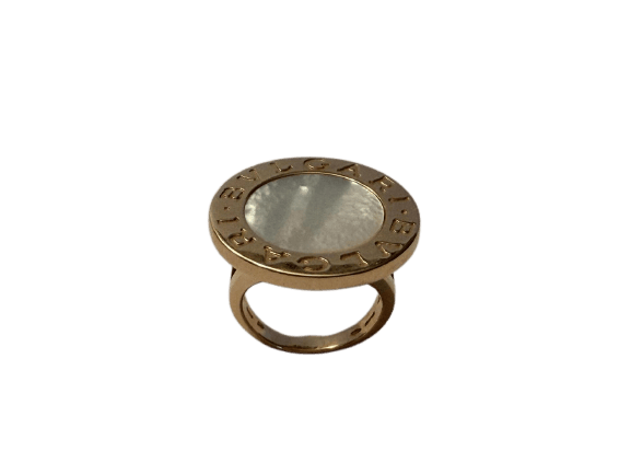 Bague 52.5 Bvlgari - Bague Bvlgari Bvlgari en or jaune et nacre 58 Facettes AZ-PG-261732
