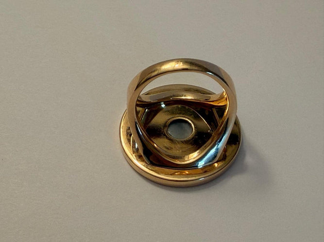 Bague 52.5 Bvlgari - Bague Bvlgari Bvlgari en or jaune et nacre 58 Facettes AZ-PG-261732