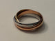 Bague 59 Cartier Trinity - Bague trois ors 18 ct 58 Facettes AZ-PG-261781