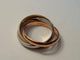 Bague 59 Cartier Trinity - Bague trois ors 18 ct 58 Facettes AZ-PG-261781