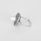 Bague 56 Bague en platine, or blanc, perle et diamants 58 Facettes B260534
