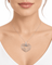 Collier Collier 4 cœurs en or blanc et diamants 58 Facettes 26383