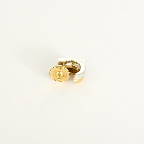 Boucles d'oreilles FRED Success - Boucles d'oreilles en or jaune et or blanc 58 Facettes B260538