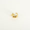 Boucles d'oreilles FRED Success - Boucles d'oreilles en or jaune et or blanc 58 Facettes B260538
