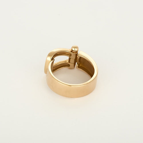 Bague 56 Fred Force 10 - Bague grand modèle en or rose et diamants 58 Facettes B260407