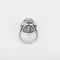 Bague 48.5 Bague en or blanc avec perle de culture grise et diamants 58 Facettes B260541