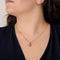 Pendentif Pendentif marguerite en or jaune, rubis et diamants 58 Facettes B260540