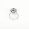Bague 52 Bague marguerite en platine et or jaune, émeraude et diamants 58 Facettes B260498