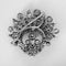 Broche Broche rayonnante en or gris 18K et diamants 58 Facettes B260524